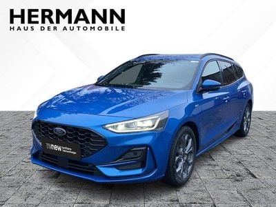 Gebraucht Ford Focus ST-Line 125 PS (91 kW) 2023 Dynamic blau met (blau) Limousine
