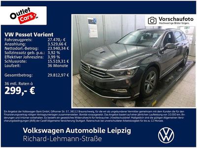 Grau Gebraucht 2023 VW Passat R-line Kombi | 27.470 €