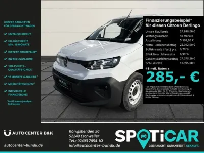 Gebraucht Citroën Berlingo 100 kW (136 PS) 2025 Eis weiß Van / Kleinbus