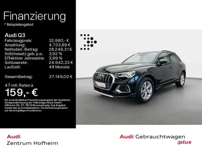 Gebraucht Audi Q3 Advanced 150 PS (110 kW) 2025 Mythosschwarz metallic SUV