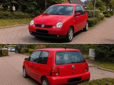 Gebraucht VW Lupo 75 PS (55 kW) 1999 Rot Kleinwagen