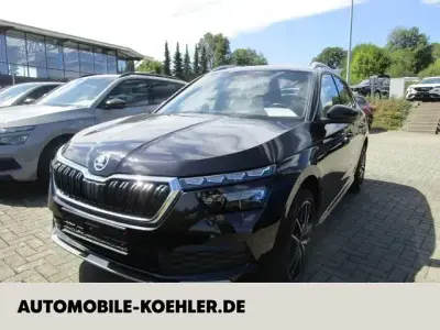Gebraucht Skoda Kamiq Style 150 PS (110 kW) 2022 Cerna magic/black magic (metallic) SUV