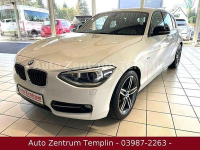 Usata BMW 118 Sport Line 170 CV (125 kW) 2011 Bianco Utilitaria
