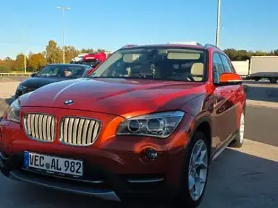 Gebraucht BMW X1 xLine 184 PS (135 kW) 2013 Orange SUV
