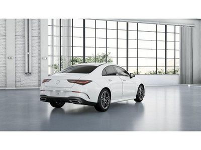 Brugt Mercedes CLA200 AMG 150 HK (110 kW) 2024 Hvid Coupe