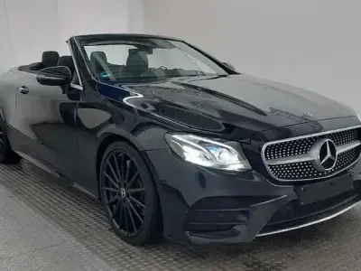 Used Mercedes E300 AMG line 258 HP (189 kW) 2020 Black Cabriolet