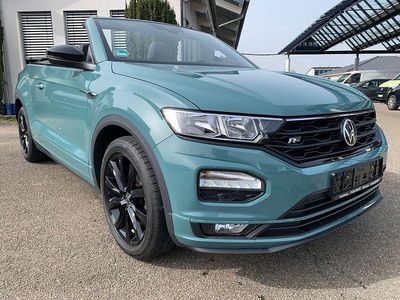 Gebraucht VW T-Roc Cabriolet R-line 150 PS (110 kW) 2021 Grün Cabrio