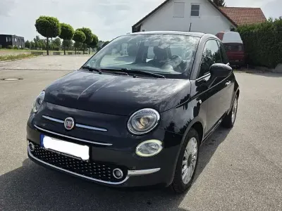 Gebraucht Fiat 500 Lounge 69 PS (50 kW) 2016 Schwarz Limousine