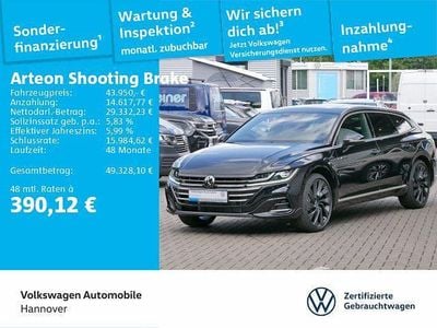 Gebraucht VW Arteon R-line 193 PS (141 kW) 2024 Deep black perleffekt Limousine