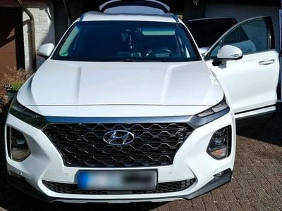 Gebraucht Hyundai Santa Fe 204 PS (150 kW) 2019 Weiß SUV