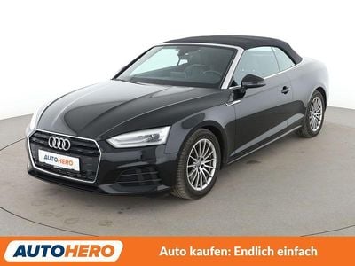 Gebraucht Audi A5 Cabriolet Comfort 190 PS (139 kW) 2019 Schwarz Cabrio