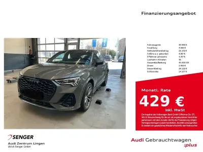 Brugt Audi Q3 Sportback S-Line 150 HK (110 kW) 2021 Grå SUV