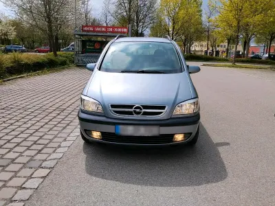 Brugt Opel Zafira 120 HK (88 kW) 2003 Sølv MPV