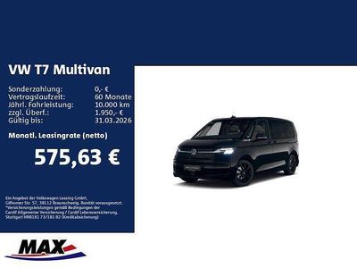 Neu VW Multivan Life 150 PS (110 kW) 2026 Schwarz Van