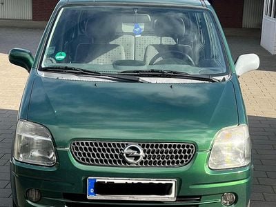 Gebraucht Opel Agila 58 PS (42 kW) 2000 Grün Van / Kleinbus