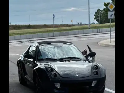 Second-hand Smart Roadster 82 CP (60 kW) 2004 Negru Cabrio