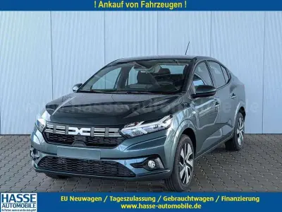 Używany Dacia Logan Expression 90 KM (66 kW) 2024 Zielony Sedan/Limuzyna