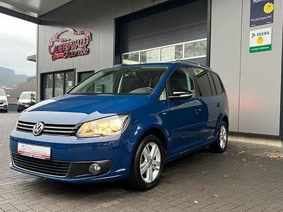 Gebraucht VW Touran Match 105 PS (77 kW) 2012 Blau Van / Kleinbus