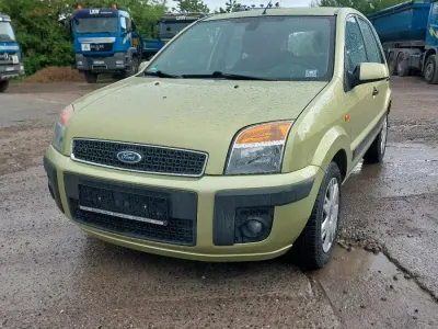 Gebraucht Ford Fusion 85 PS (62 kW) 2007 Grün Kleinwagen