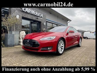 Gebraucht Tesla Model S 309 kW (421 PS) 2015 Rot Kleinwagen