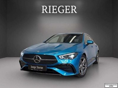 Blau Gebraucht 2024 Mercedes CLA200 Shooting Brake AMG Kombi | 32.849 € (Fairer Preis)