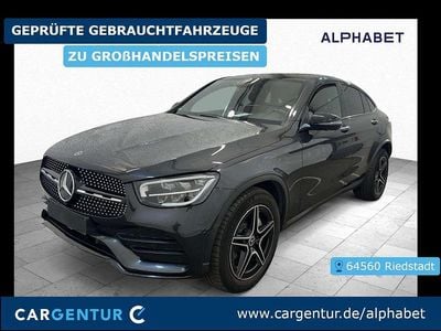 Graphitgrau Gebraucht 2021 Mercedes GLC220 AMG line Coupé | 39.190 € (Guter Preis)