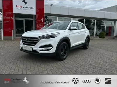 Gebraucht Hyundai Tucson 132 PS (97 kW) 2017 Weiß SUV