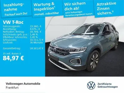Occasion VW T-Roc Goal 116 ch (85 kW) 2025 Bleue SUV