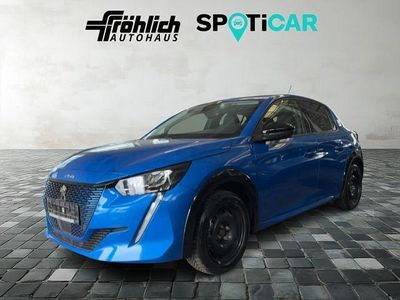 Gebraucht Peugeot e-208 Allure 100 kW (136 PS) 2023 Blau Kleinwagen