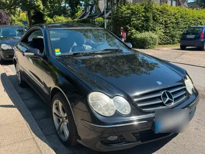 Gebraucht Mercedes CLK220 2008 Schwarz Coupé