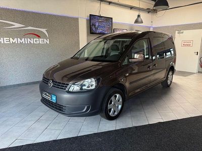Gebraucht VW Caddy Maxi Trendline 105 PS (77 kW) 2011 Toffeebraun metallic Van / Kleinbus