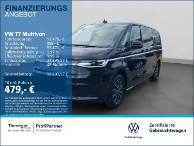 Gebraucht VW Multivan Style 150 PS (110 kW) 2025 Schwarz Van / Kleinbus