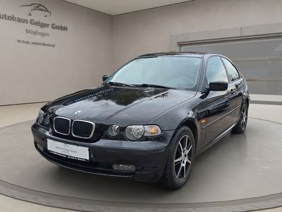 Schwarz Gebraucht 2003 BMW 316 Compact Advantage Kleinwagen | 4.960 €