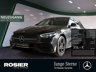 Grau Gebraucht 2025 Mercedes C300e Premium Plus Limousine | 48.490 € (Etwas zu teuer)