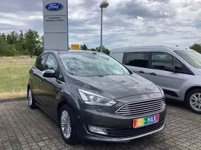 Gebraucht Ford C-MAX Titanium 125 PS (91 kW) 2017 Grau Van / Kleinbus