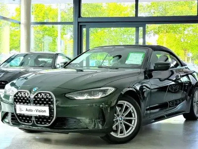 Gebraucht BMW 420 Cabriolet Sport Line 184 PS (135 kW) 2023 Grün Cabrio