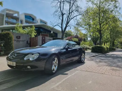 Gebraucht Mercedes SL500 306 PS (225 kW) 2002 Schwarz Cabrio