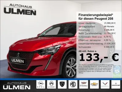 Gebraucht Peugeot e-208 Active 100 kW (136 PS) 2022 Rot Kleinwagen