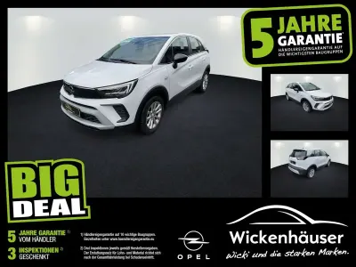 Gebraucht Opel Crossland Elegance 110 PS (80 kW) 2022 Jade weiss/arktis weiss SUV