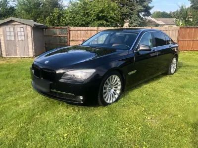 Gebraucht BMW 740L 258 PS (189 kW) 2010 Schwarz Limousine