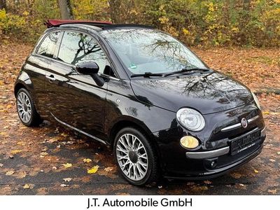 Gebraucht Fiat 500 Lounge 69 PS (50 kW) 2012 Schwarz Cabrio