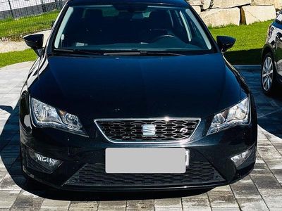 Second-hand Seat Leon FR 150 CP (110 kW) 2014 Negru Berlinǎ