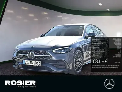 Gebraucht Mercedes C180 AMG 170 PS (125 kW) 2025 Grau / selenitgrau Limousine