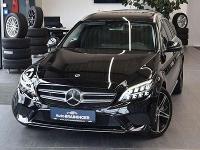 Obsidianschwarz Gebraucht 2020 Mercedes C300e Avantgarde Kombi | 24.950 € (Fairer Preis)