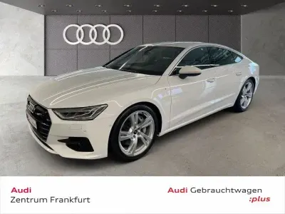 Gebraucht Audi A7 Sportback S-Line 299 PS (219 kW) 2023 Weiß Kleinwagen