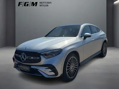 Gebraucht Mercedes GLC220 AMG 197 PS (144 kW) 2025 Lack hightechsilber Coupé