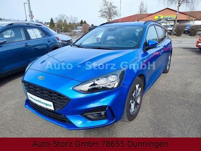 Brugt Ford Focus ST-Line 125 HK (91 kW) 2020 Blå Stationcar