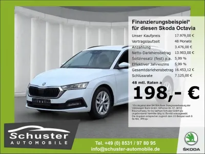 Occasion Skoda Octavia Ambition 110 ch (80 kW) 2021 Blanc Break