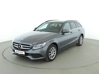 Gebraucht Mercedes C200 Business 136 PS (100 kW) 2017 Grau Kombi