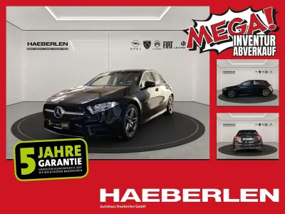 Gebraucht Mercedes A180 AMG line 136 PS (100 kW) 2019 Schwarz Limousine
